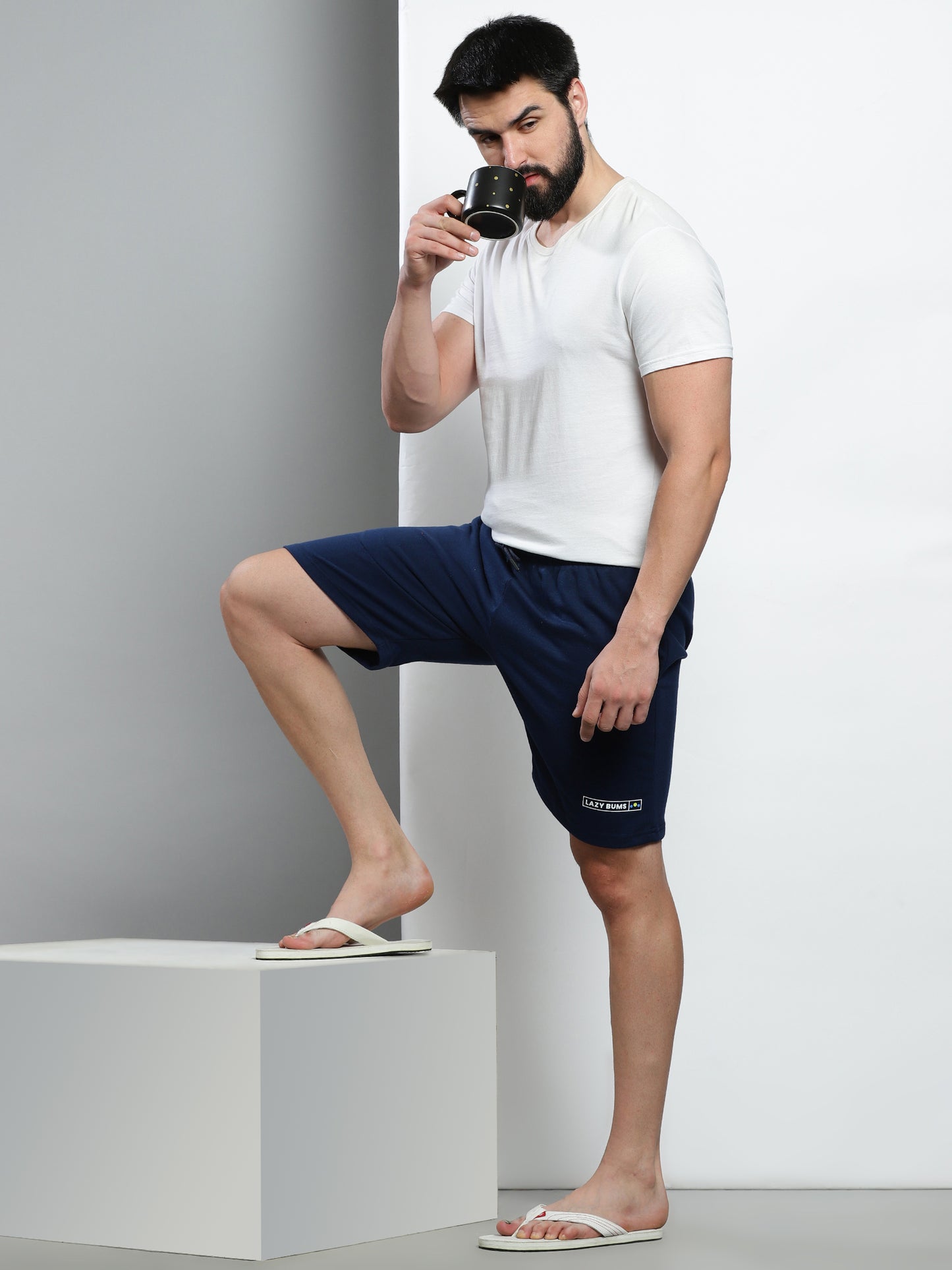 Deep Blue - Laid Back Shorts