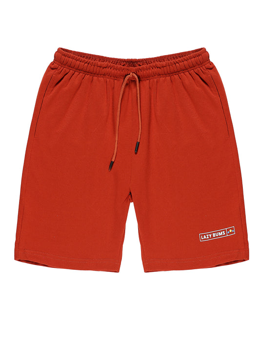 Rust Orange - Laid Back Shorts
