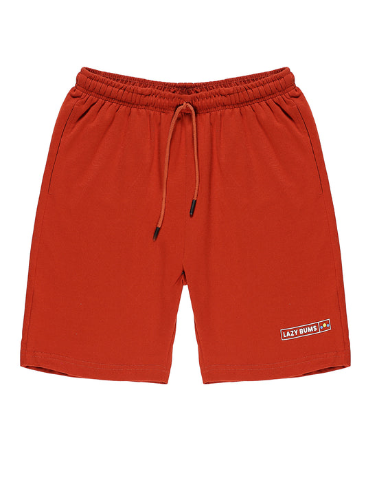 Rust Orange - Laid Back Shorts