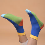 Sunburst - Hue Fives Ankle Length Socks