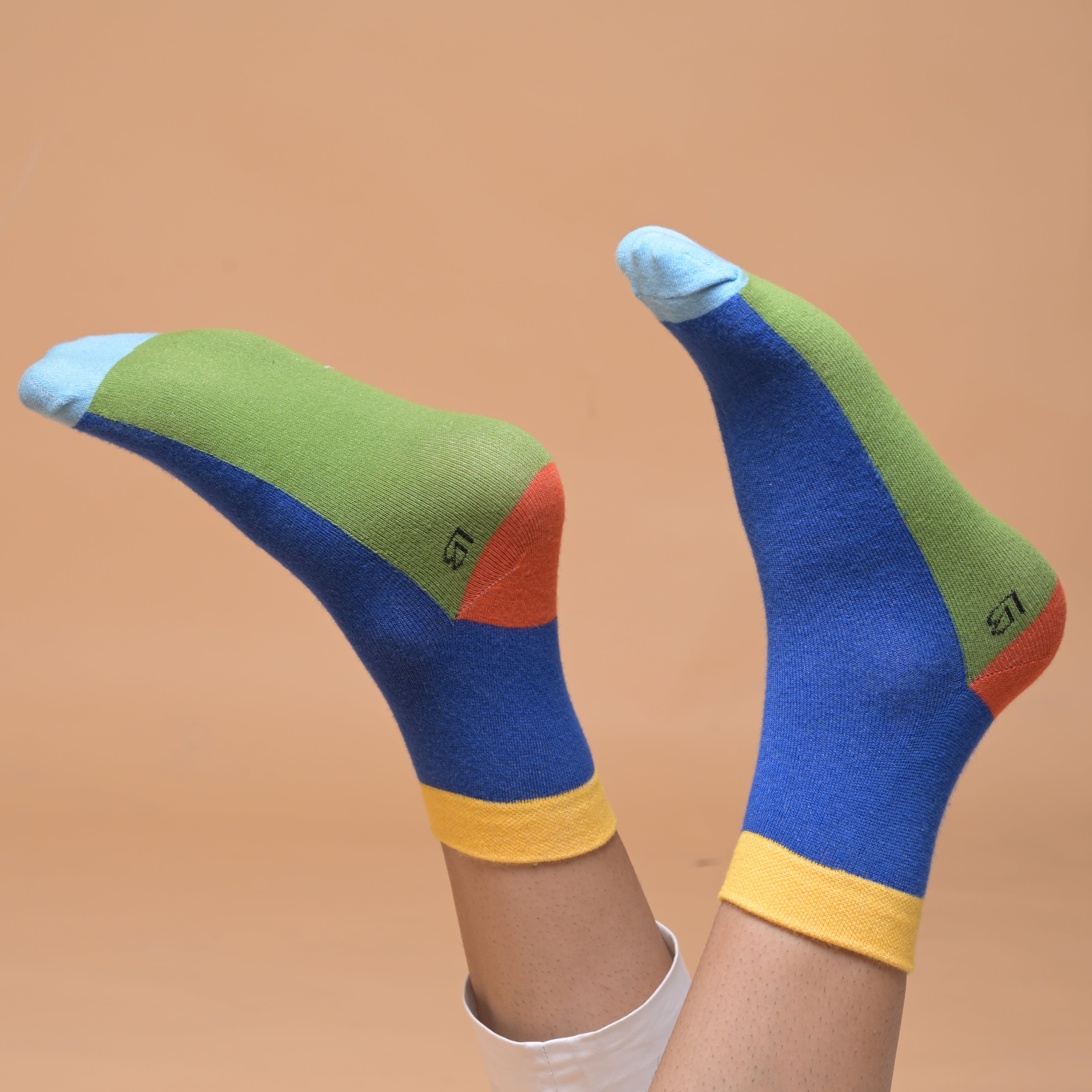 Sunburst - Hue Fives Ankle Length Socks