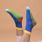 Sunburst - Hue Fives Ankle Length Socks
