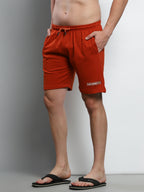 Rust Orange - Laid Back Shorts