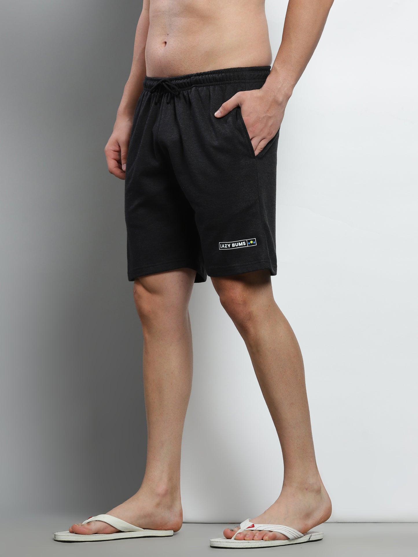 Gunmetal Grey - Laid Back Shorts