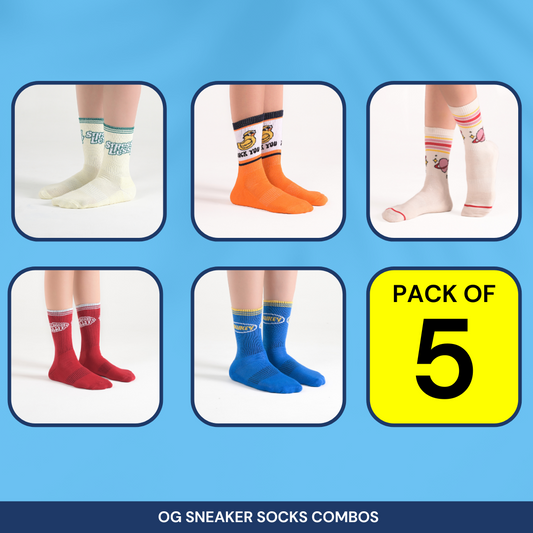 Value Pack: Assorted Pack of OG Sneaker Socks