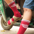 Crimson Sass - OG Sneaker Socks