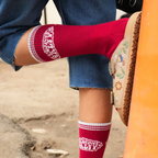 Crimson Sass - OG Sneaker Socks