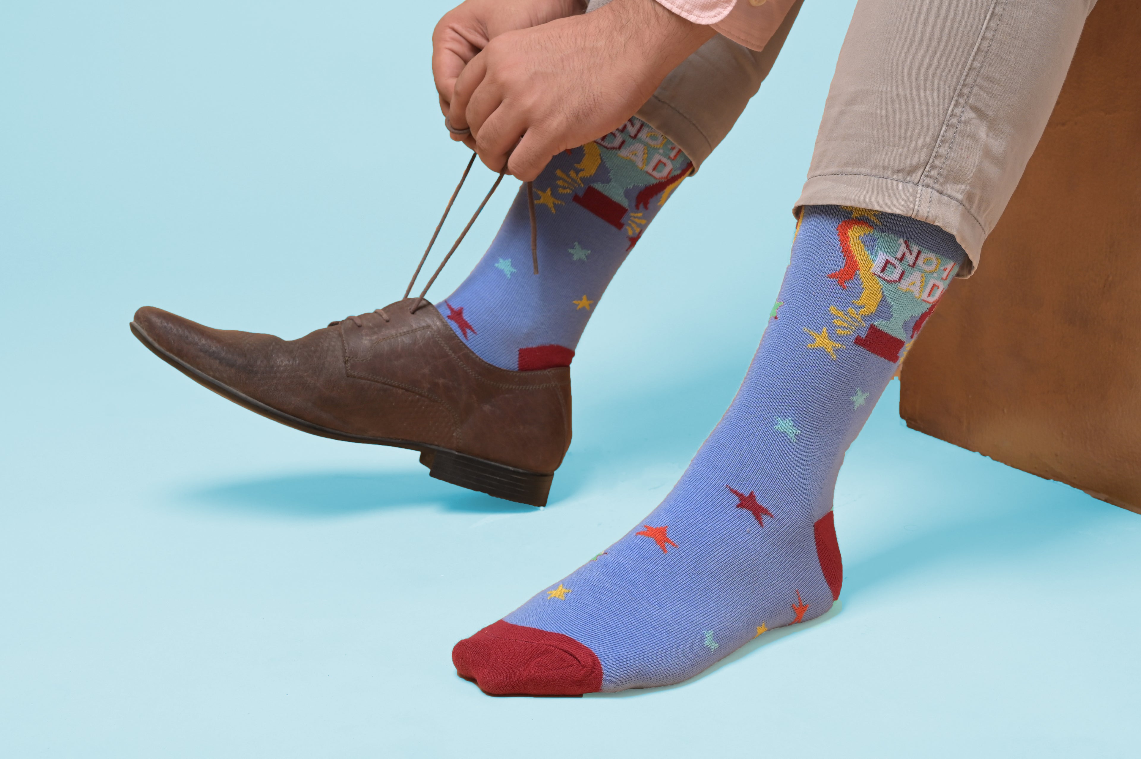 The Super Dad Socks Box-Gift Set