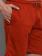 Rust Orange - Laid Back Shorts