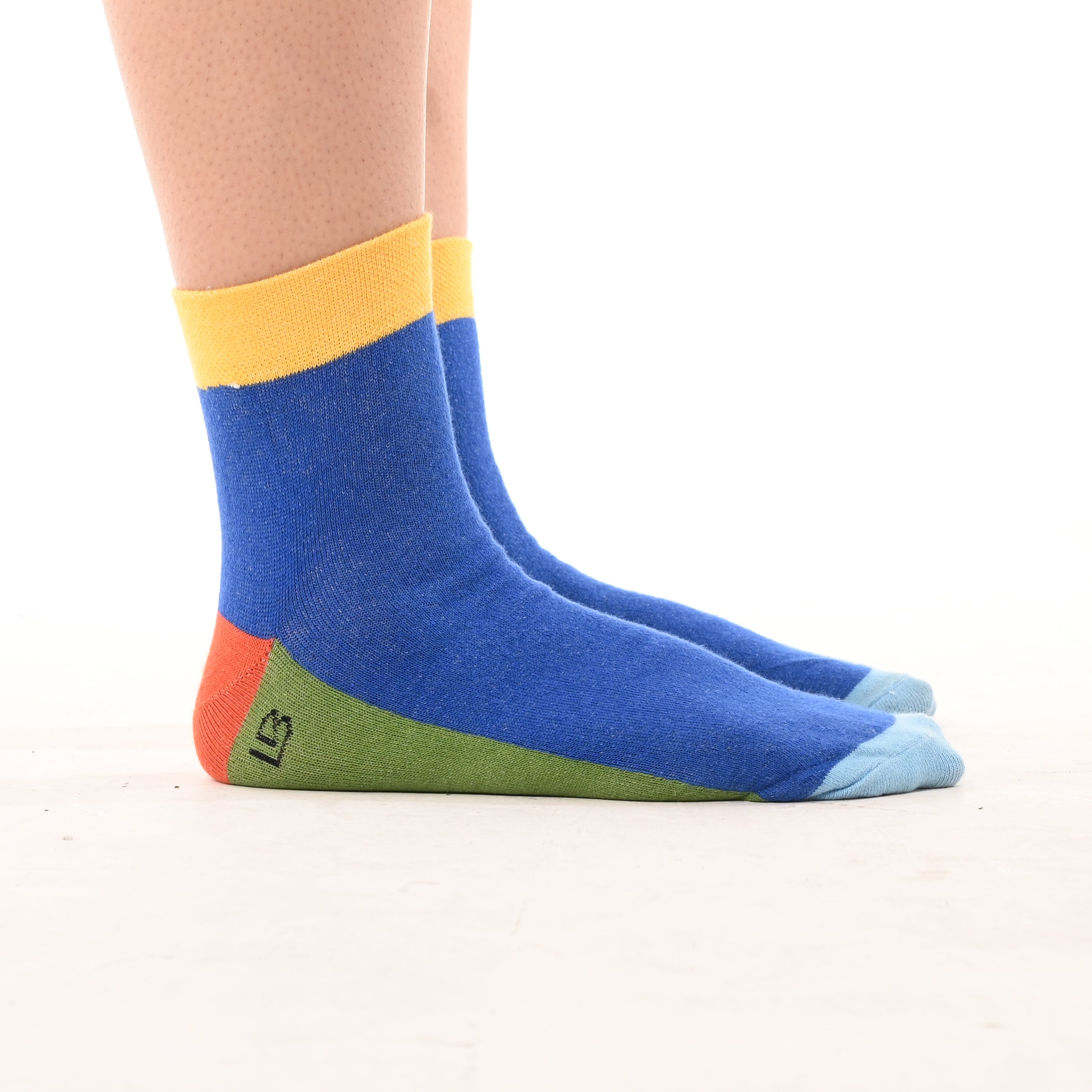 Sunburst - Hue Fives Ankle Length Socks