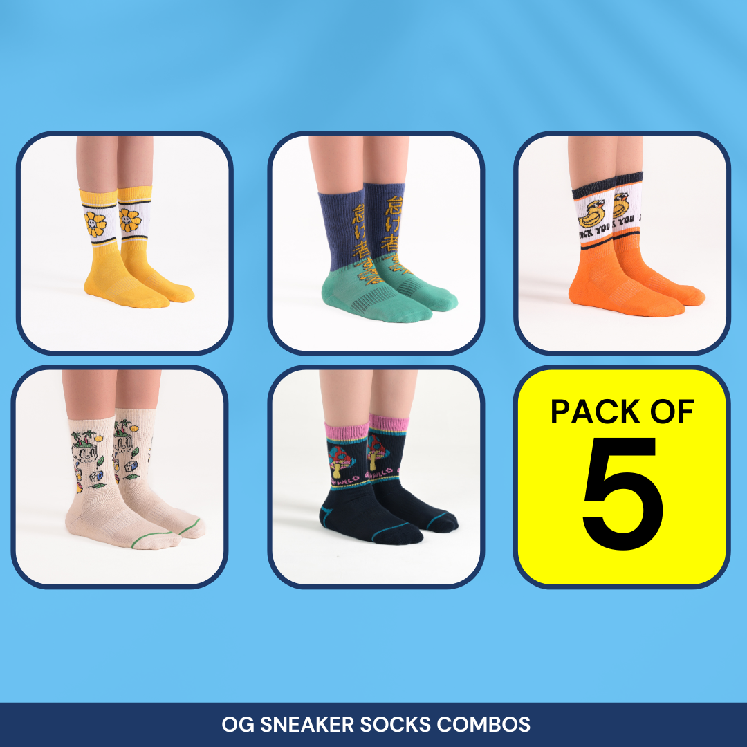 Value Pack: Assorted Pack of OG Sneaker Socks