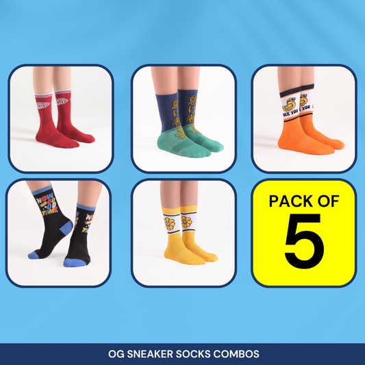 Value Pack: Assorted Pack of OG Sneaker Socks