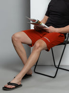 Rust Orange - Laid Back Shorts