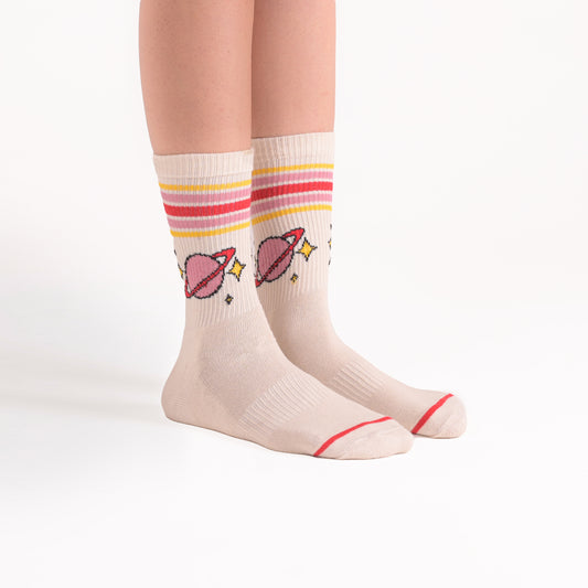 Saturn Stripes- OG Sneaker Socks
