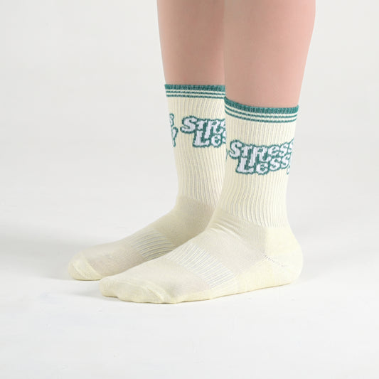 Stress-Free Whites - OG Sneaker Socks